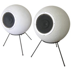 Vintage French Elipson AS40 Speakers