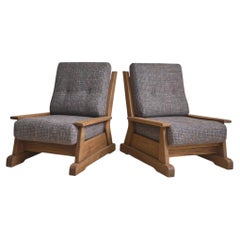 Sillón francés de olmo, década de 1960 - 2 disponibles
