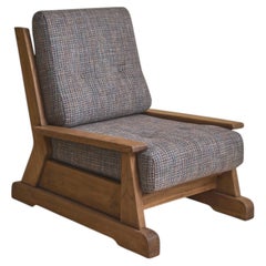 Sillón francés de olmo, década de 1960 - 2 disponibles