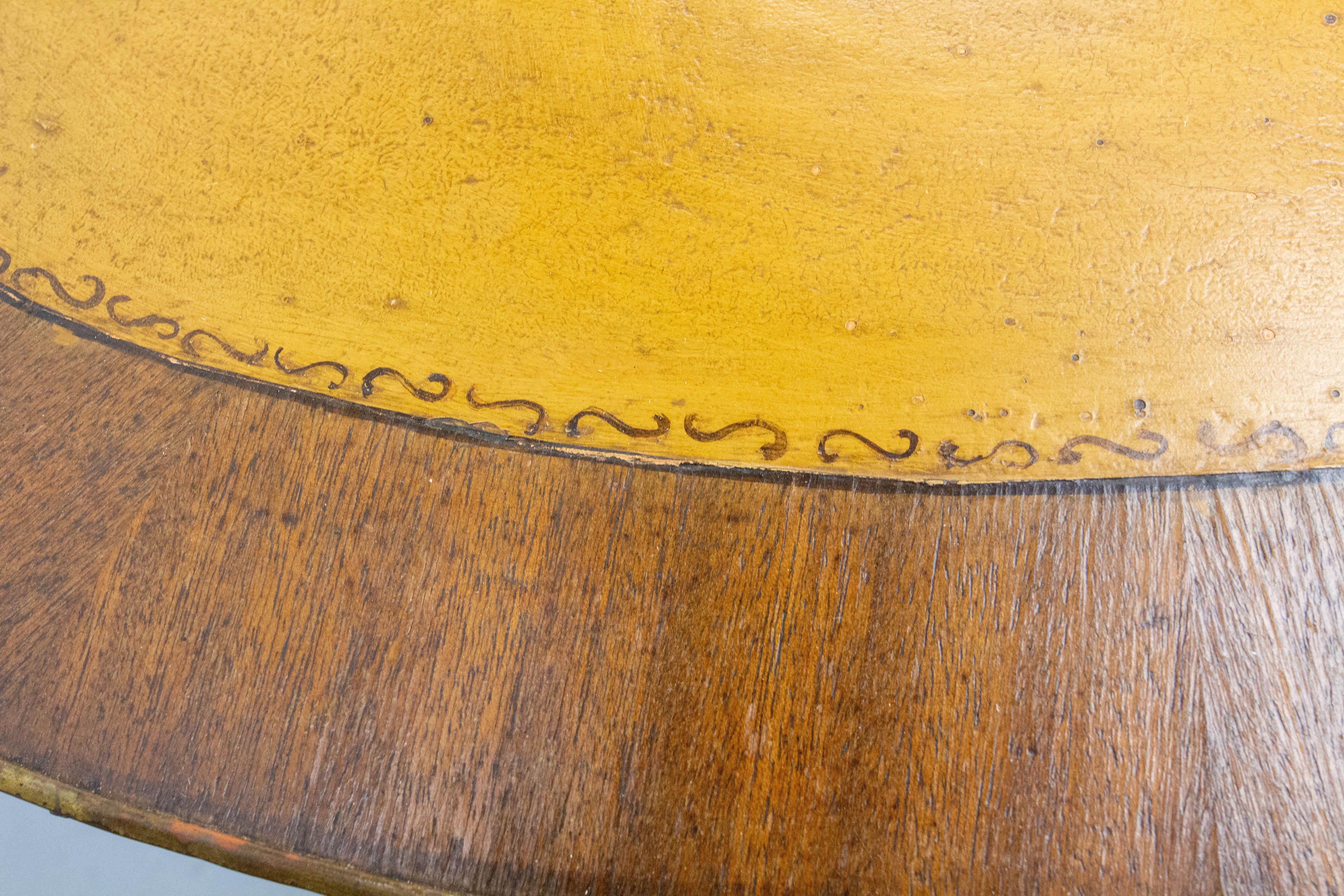 French Elm Burl Brass & Coated Fabric Desk Kidney Shape Louis XV Style c. 1960 For Sale 10