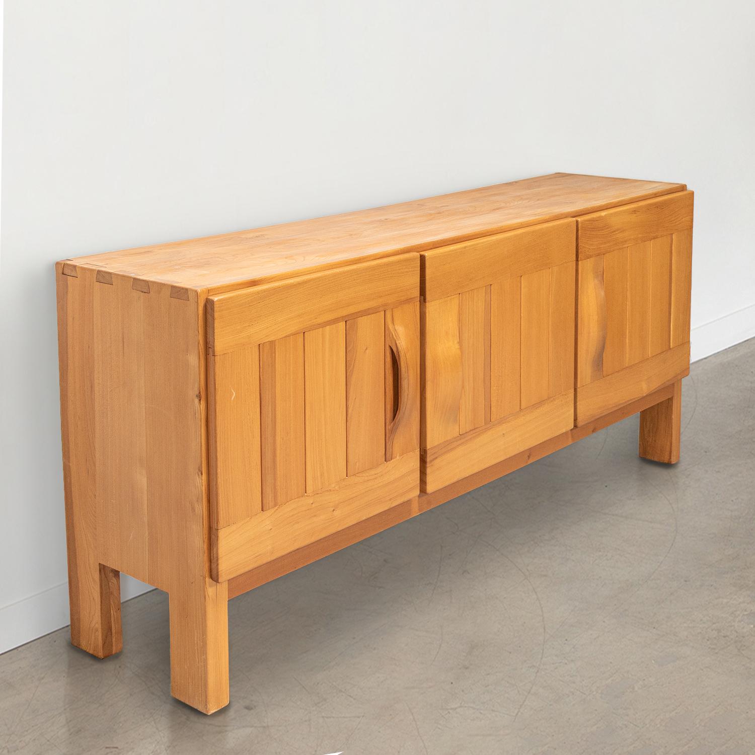 French Elm Credenza by Maison Regain 1