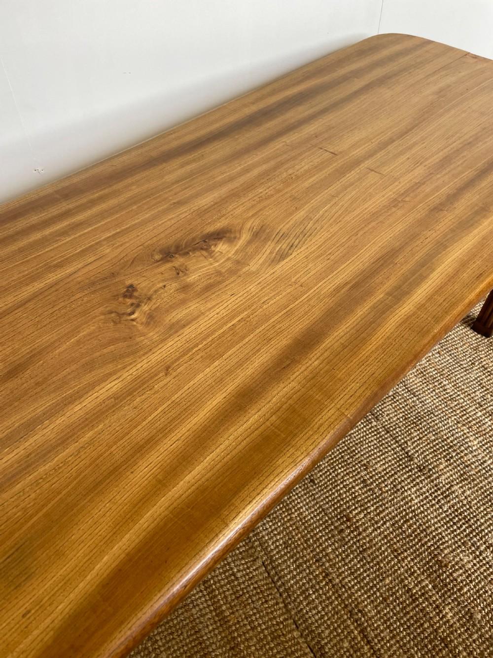 French Elm farmhouse table 2.9 meters long  For Sale 3