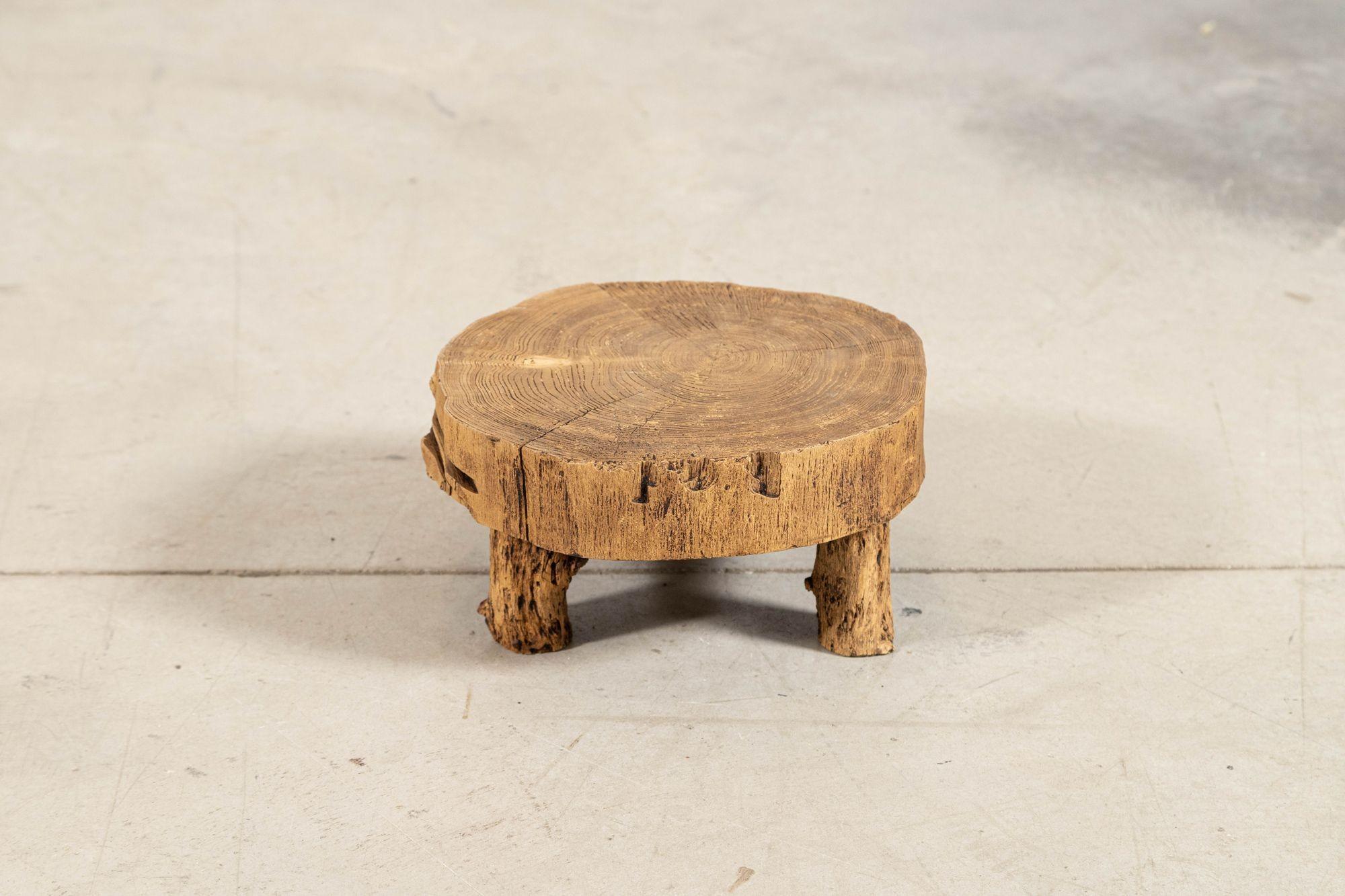 Orme Table d'appoint en orme français en vente