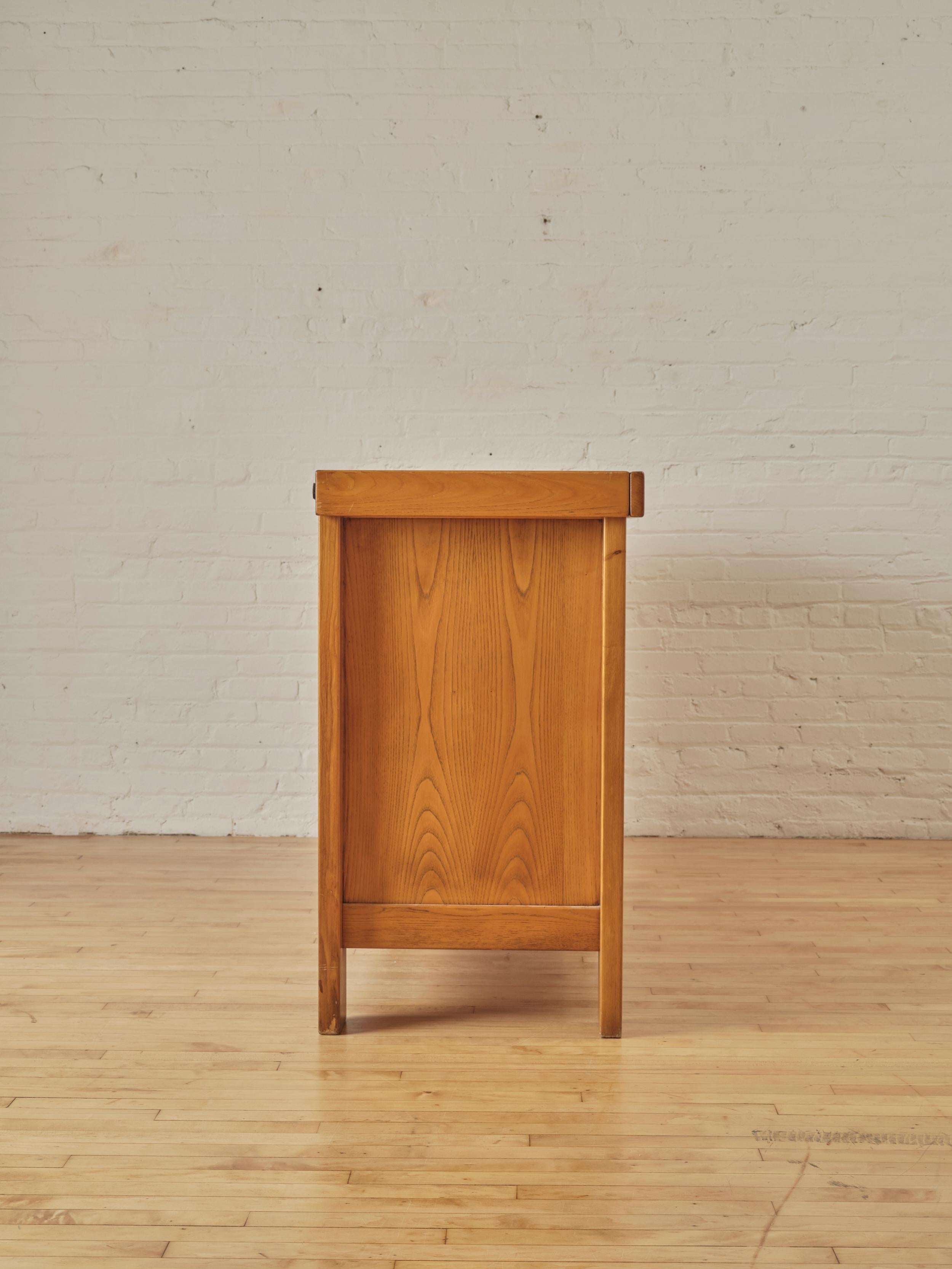 French Elm Sideboard by Maison Regain In Good Condition For Sale In Long Island City, NY