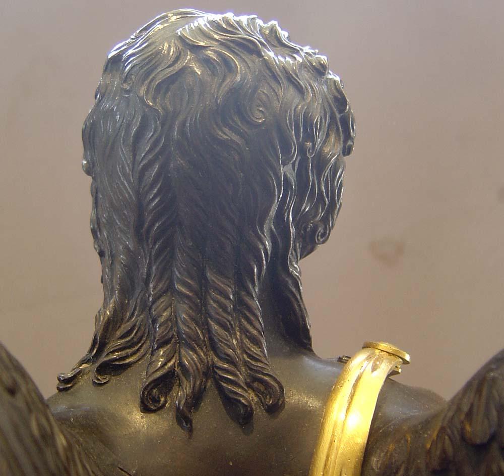 French Empire antique Apollo clock by Lepine and Rabiat. For Sale 2