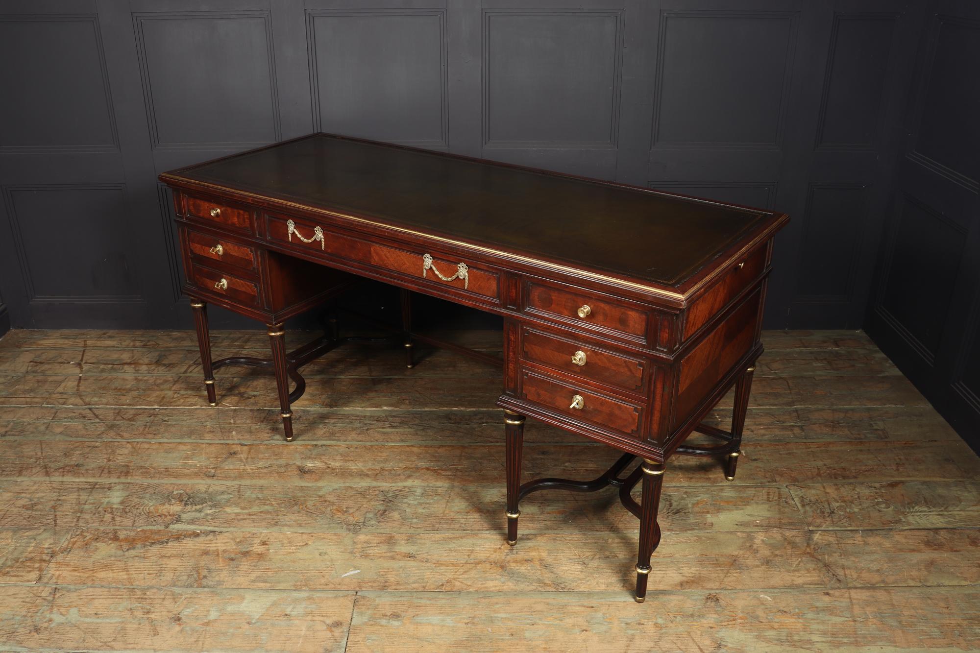 French Empire Antique Desk, c1860 5