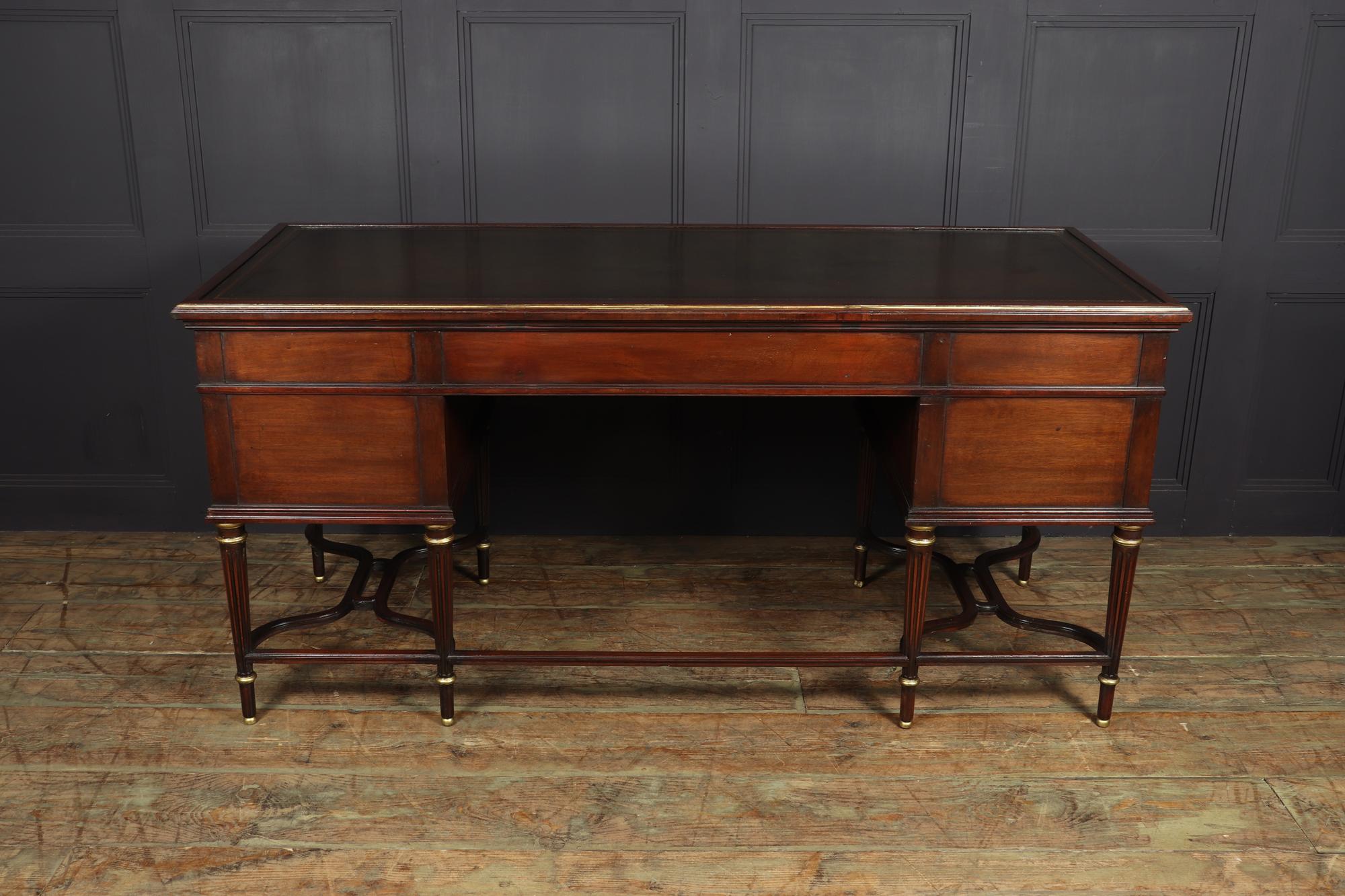 French Empire Antique Desk, c1860 7