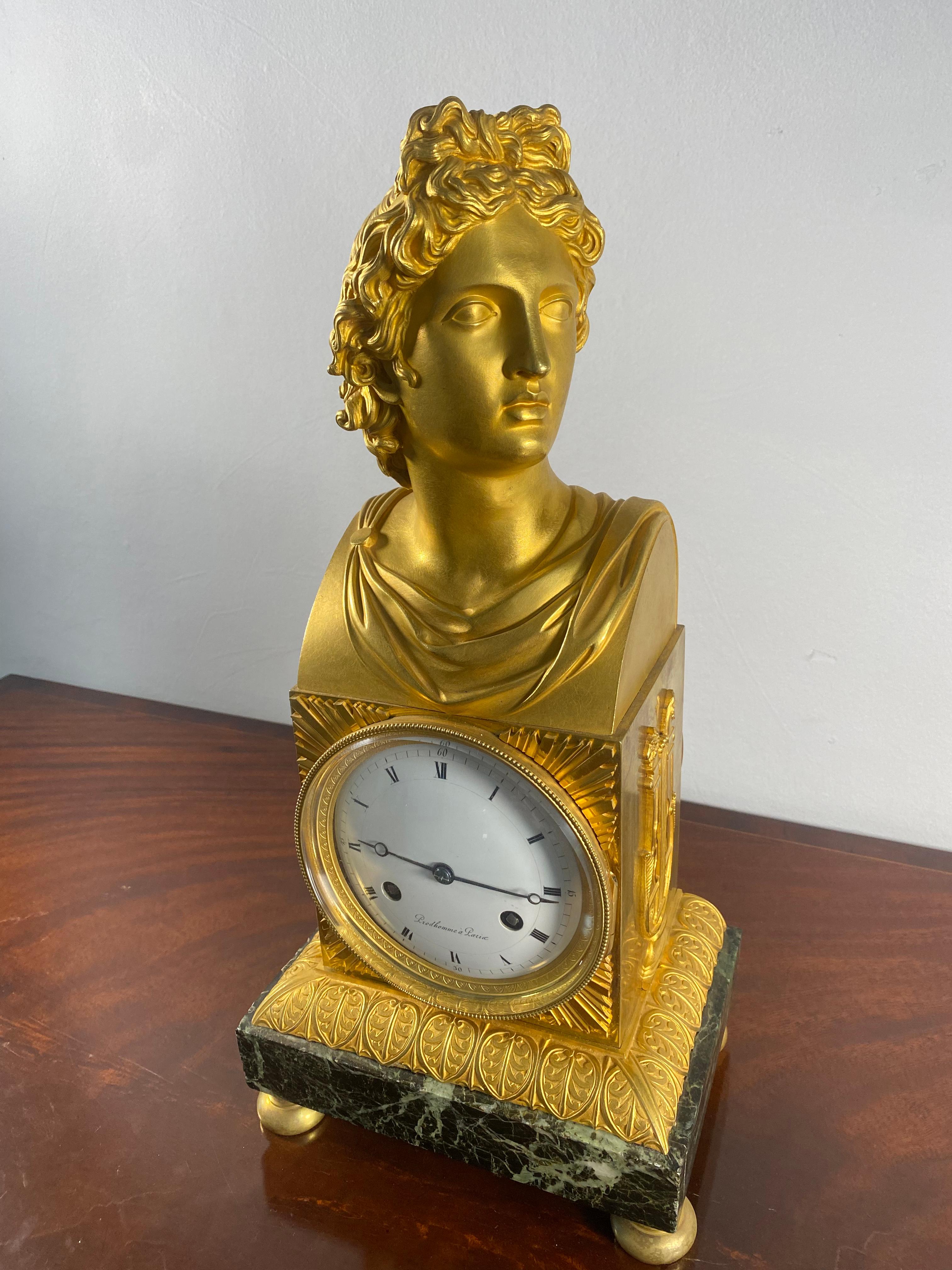 belvedere quartz clock