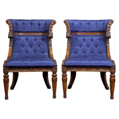French Empire Bergère Chairs
