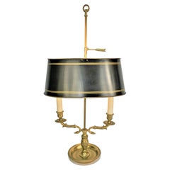 French Empire Bronze Bouillotte Desk/Table Lamp
