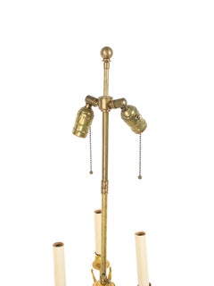 French Empire Bronze Dore Table Lamp