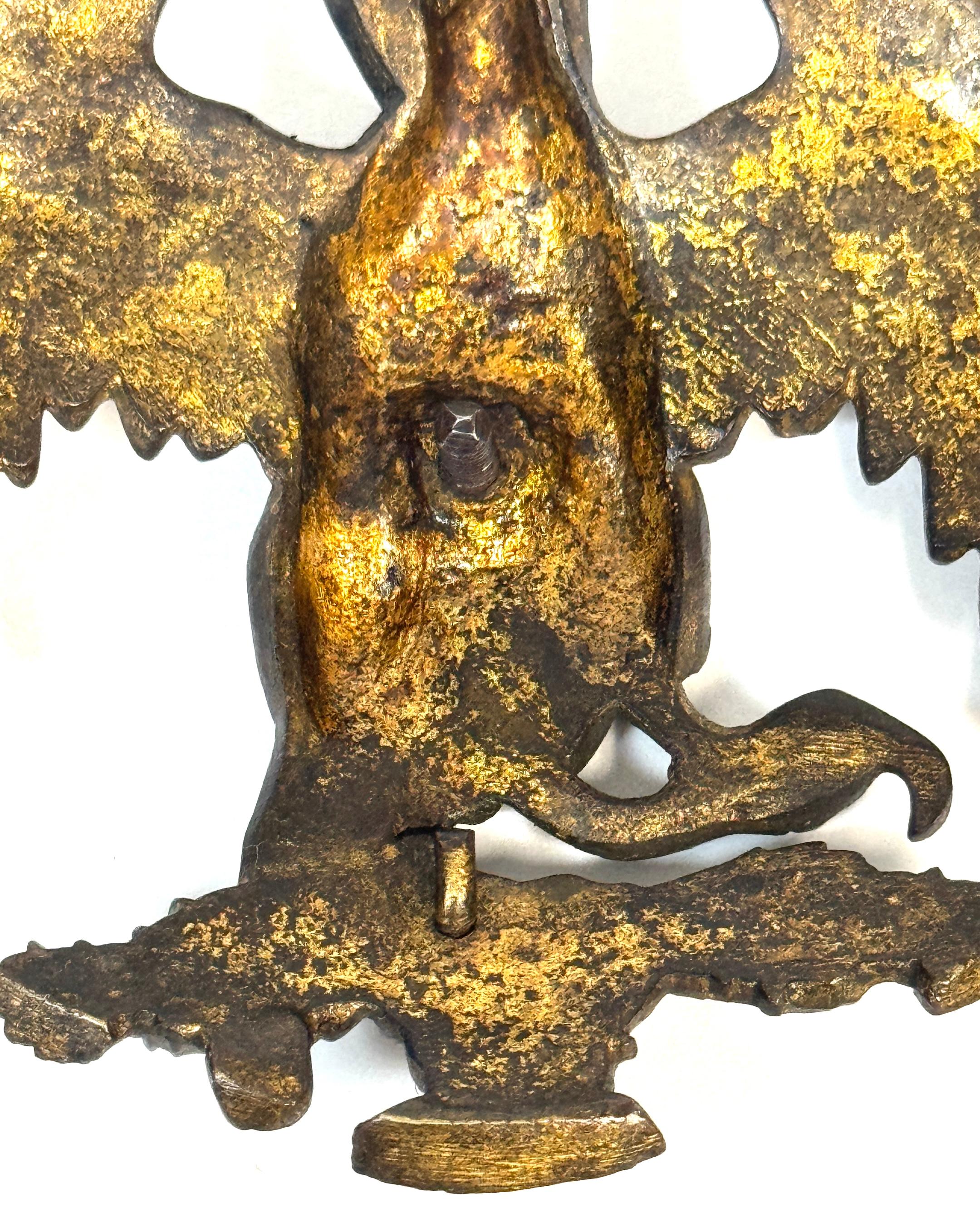 Französische Empire-Bronze-Montierung eines Adlers, der eine Schlange bezwingt, Desmalter /  Thomire im Angebot 6