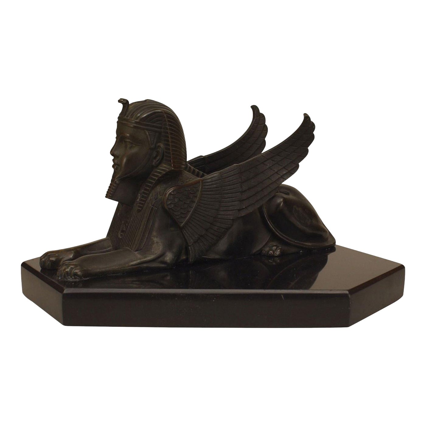 French Empire Bronze Sphinx