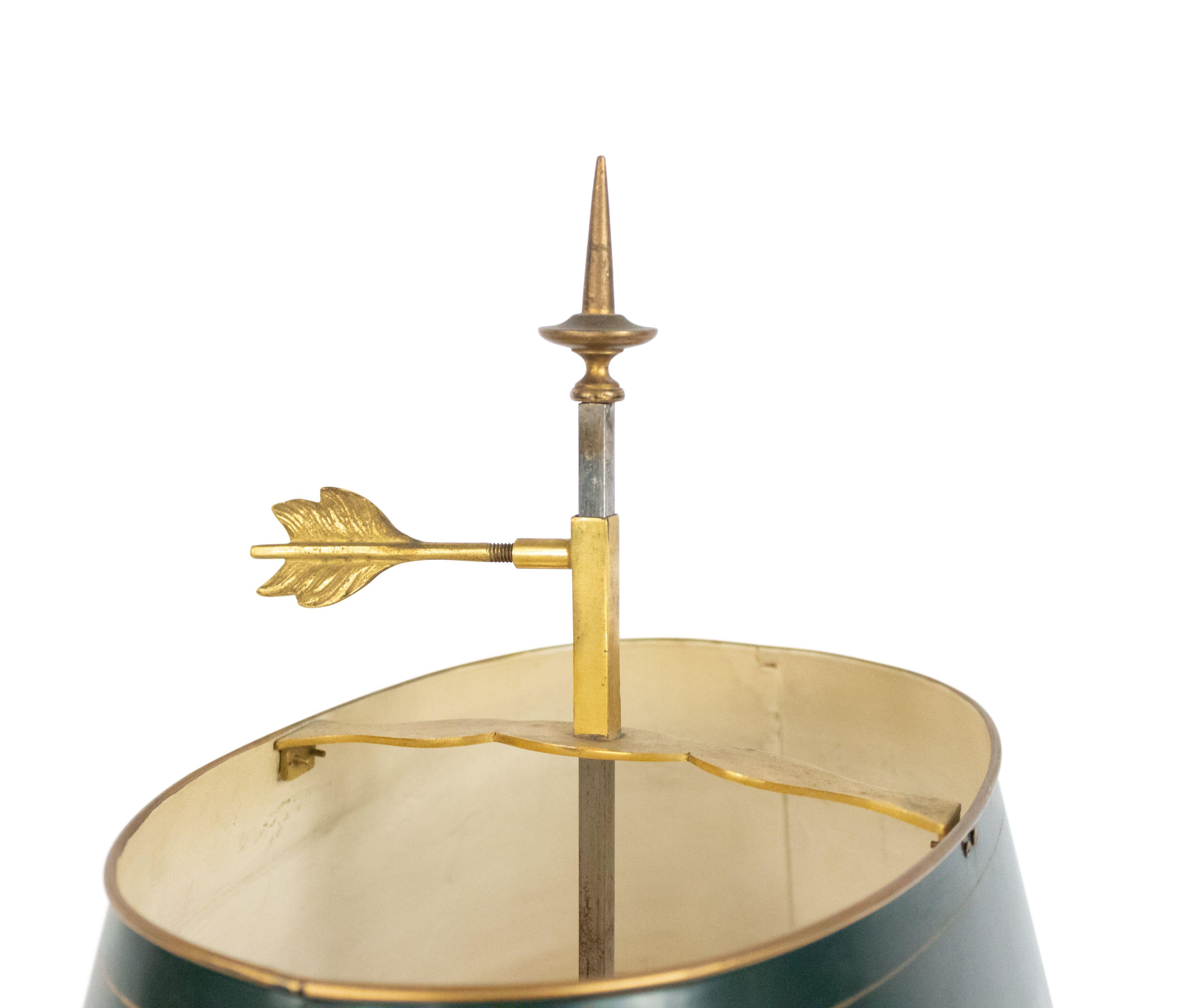 Bronze Lampe à poser Swan en bronze de style Empire français en vente