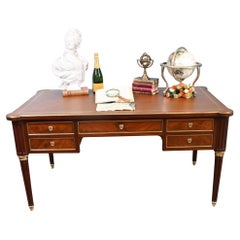 French Empire Bureau Plat Desk 1880 Directoire