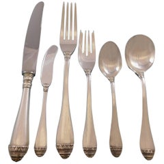 French Empire by Buccellati Sterling Silver Flatware Set Service Dinner 26 pcs