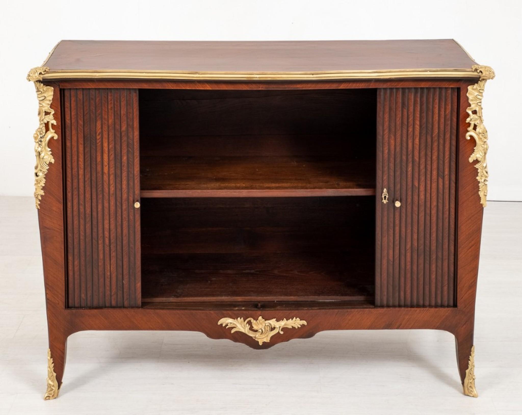 Gabinete Imperio Francés, Cómoda Antigua Kingwood, 1850 en venta 3