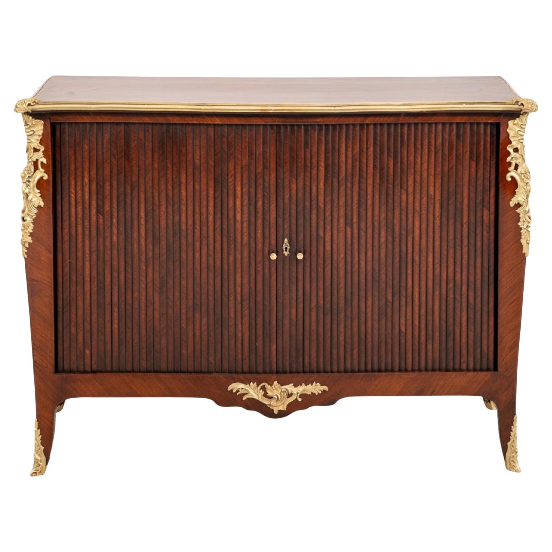 Gabinete Imperio Francés, Cómoda Antigua Kingwood, 1850 en venta