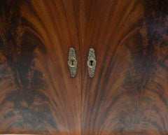 French Empire Cabinet Buffet Server Mahogany 1880