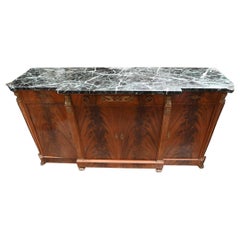 Gabinete Imperio Francés Buffet Servidor Caoba 1880