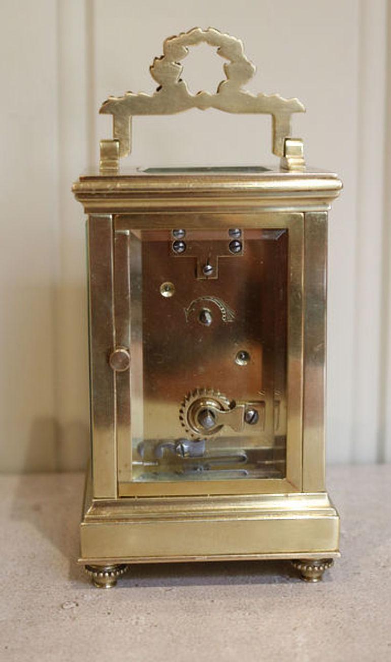 French Empire Carriage Clock For Sale 1