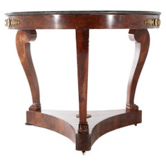 French Empire Center Table, C. 1850