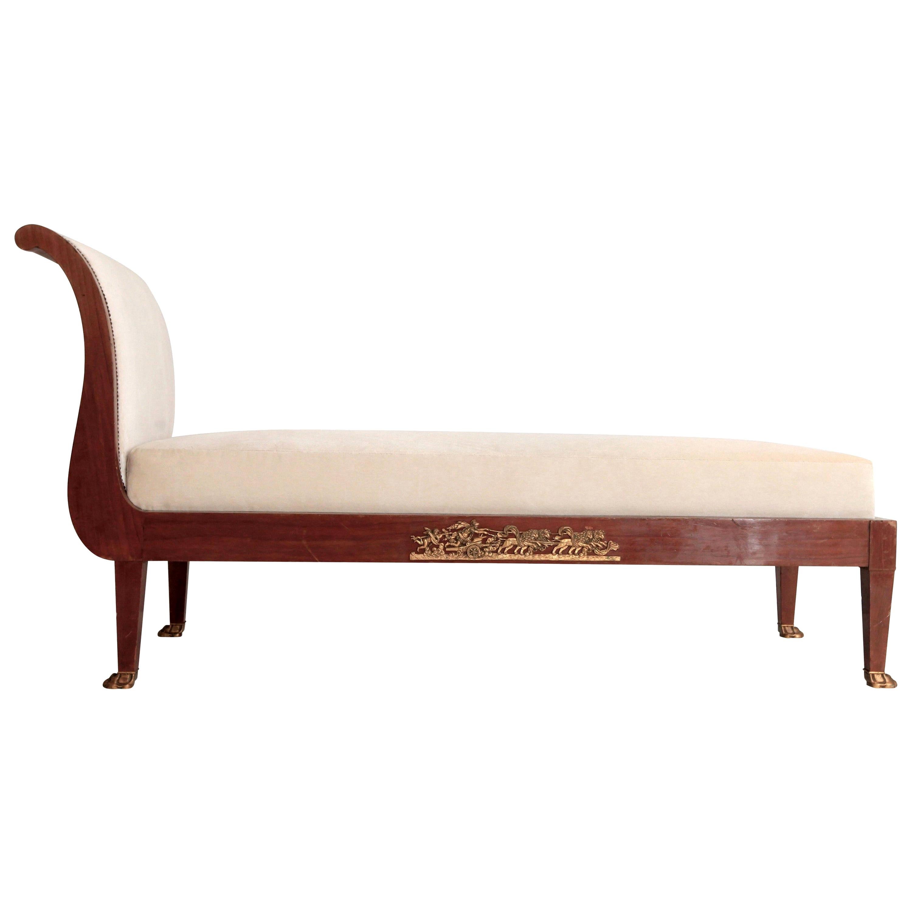 French Empire Chaise