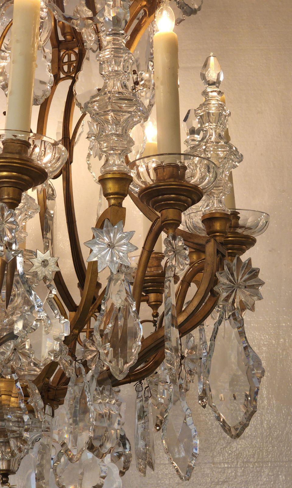 French Provincial French Empire Chandelier For Sale