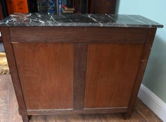 French Empire Chiffonier Cabinet Mahogany Napoleon III 1890