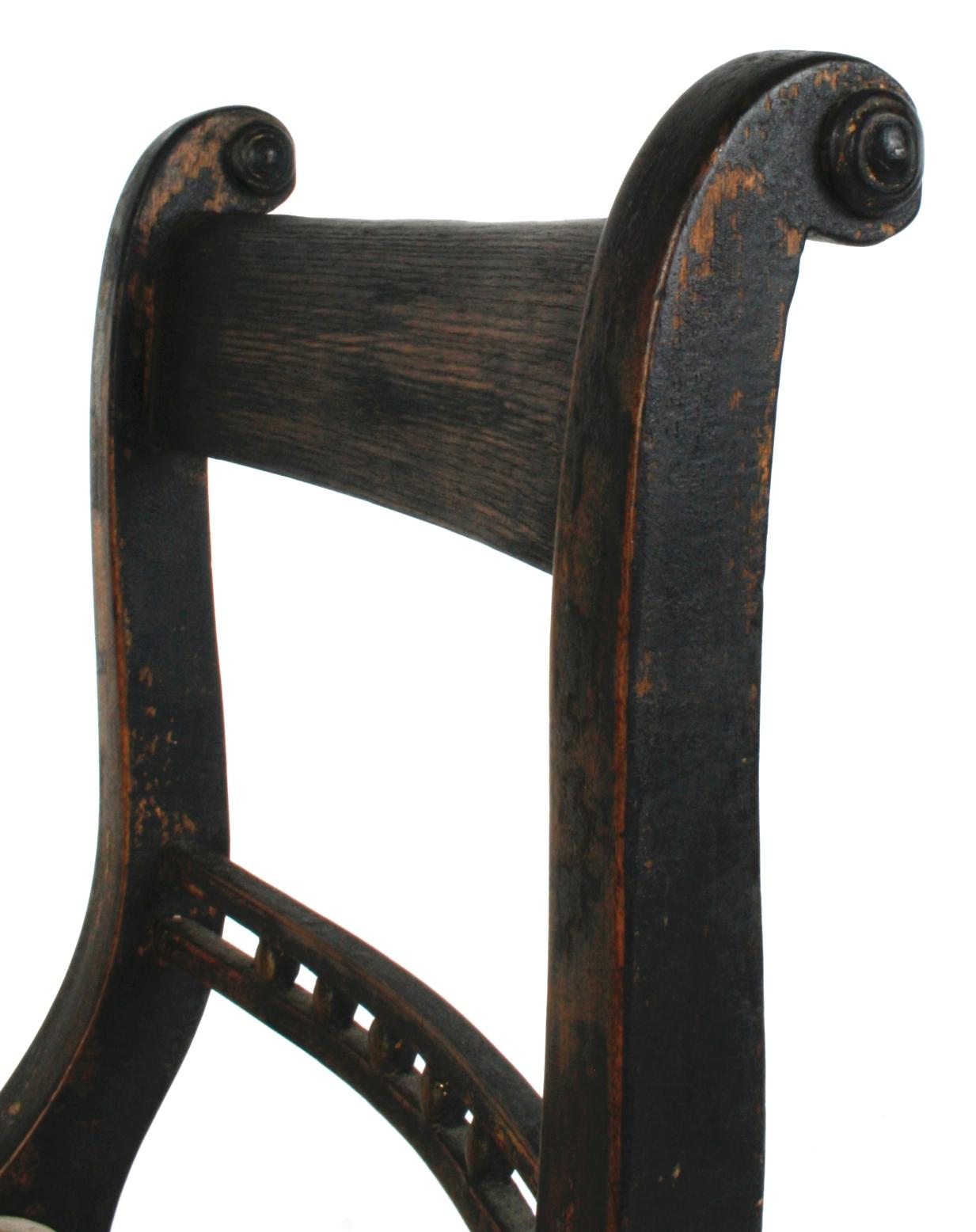 American French Empire Child's Chair, circa 1830 For Sale