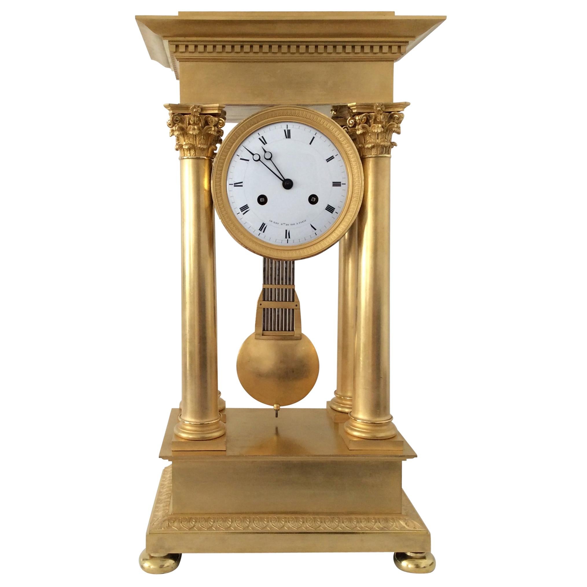 French Empire Clock