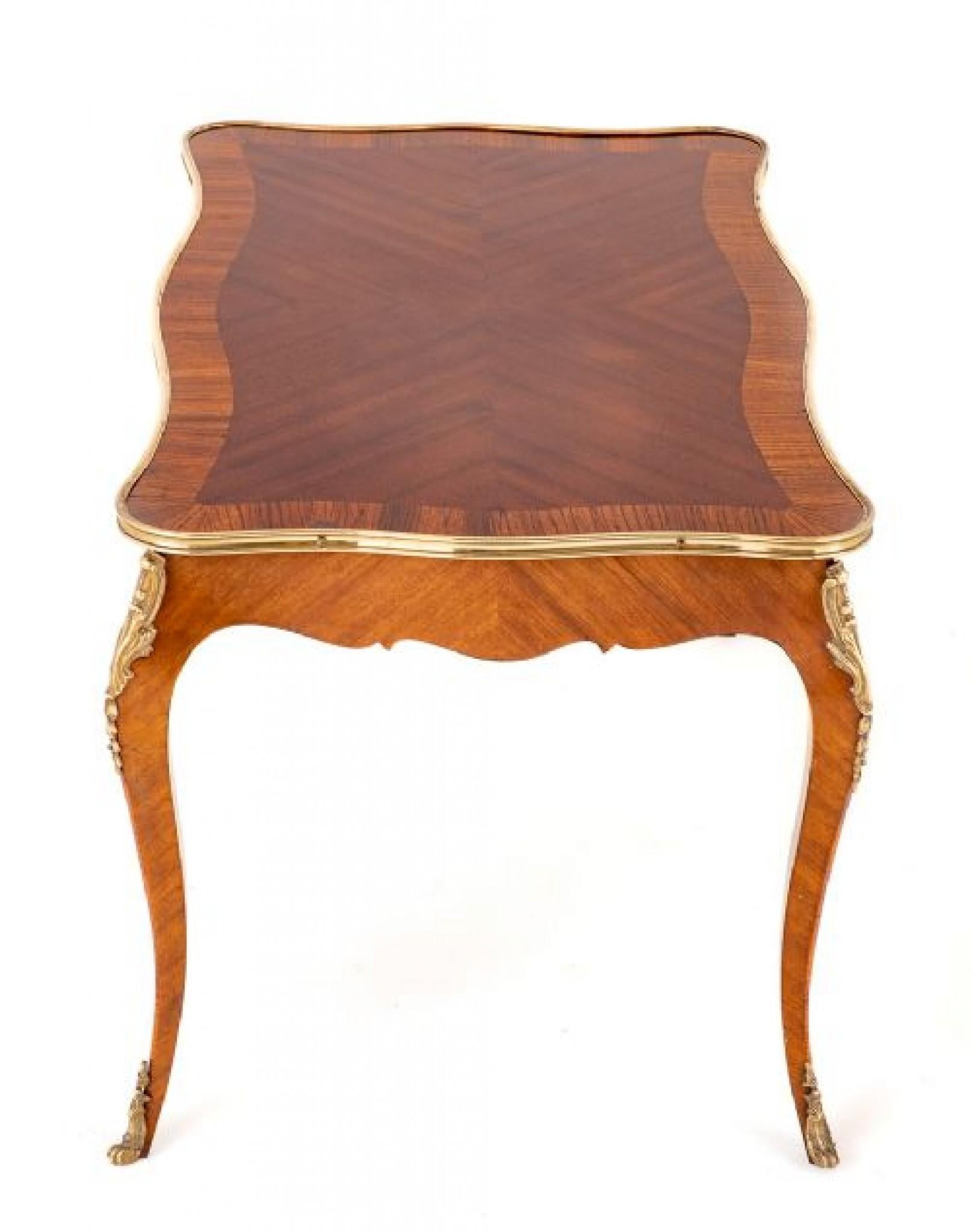 French Empire Coffee Table Mahogany Interiors 1