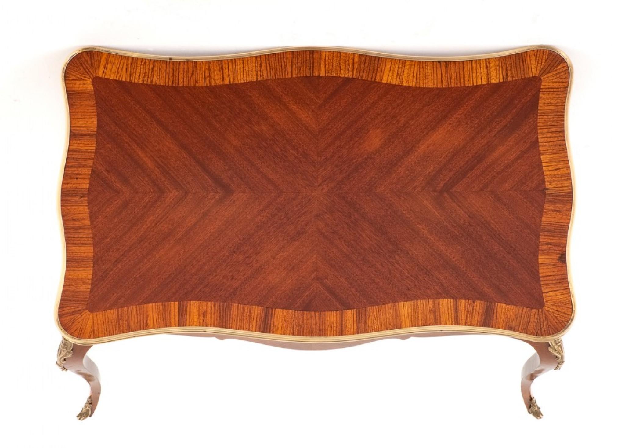 French Empire Coffee Table Mahogany Interiors 3