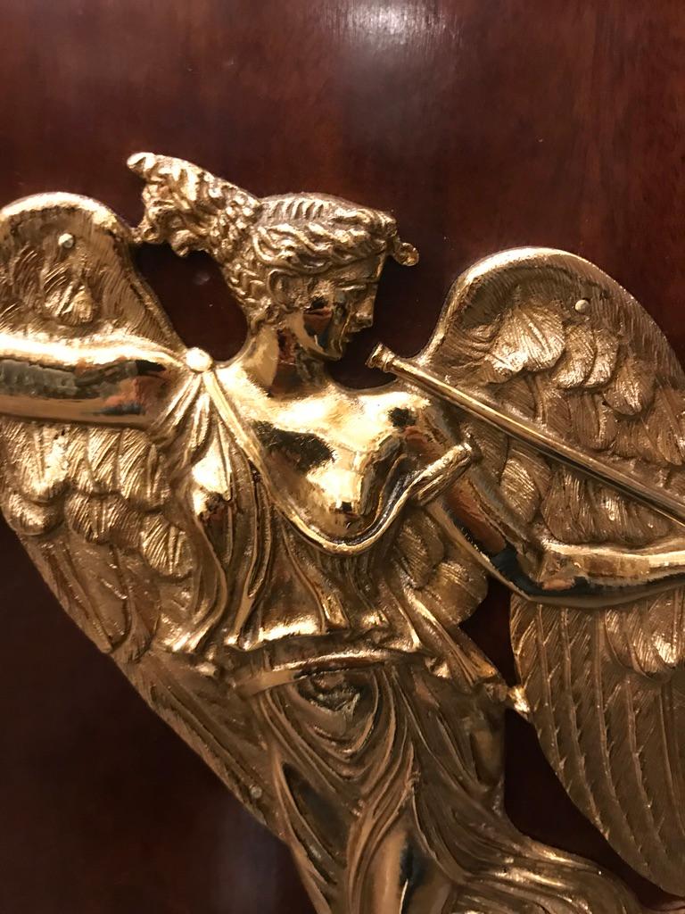 Commode in mogano Impero francese del XIX secolo in vendita 12