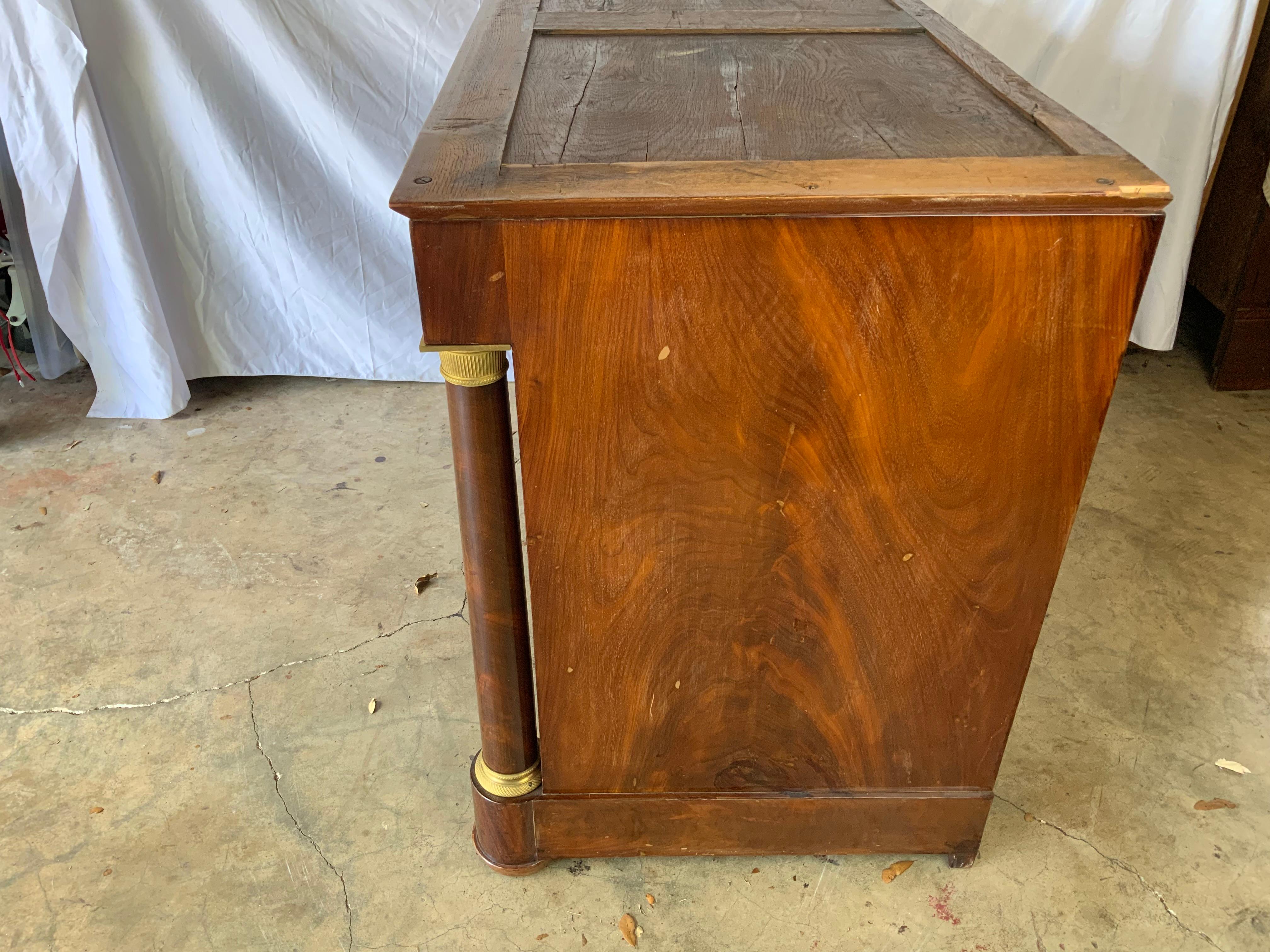 Mahogany French Empire Commode For Sale