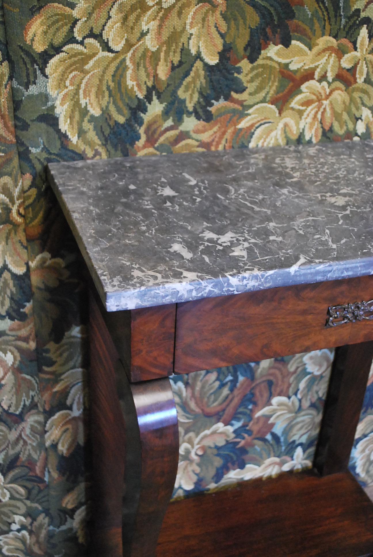 French Empire console table In Good Condition In Cheltenham, GB