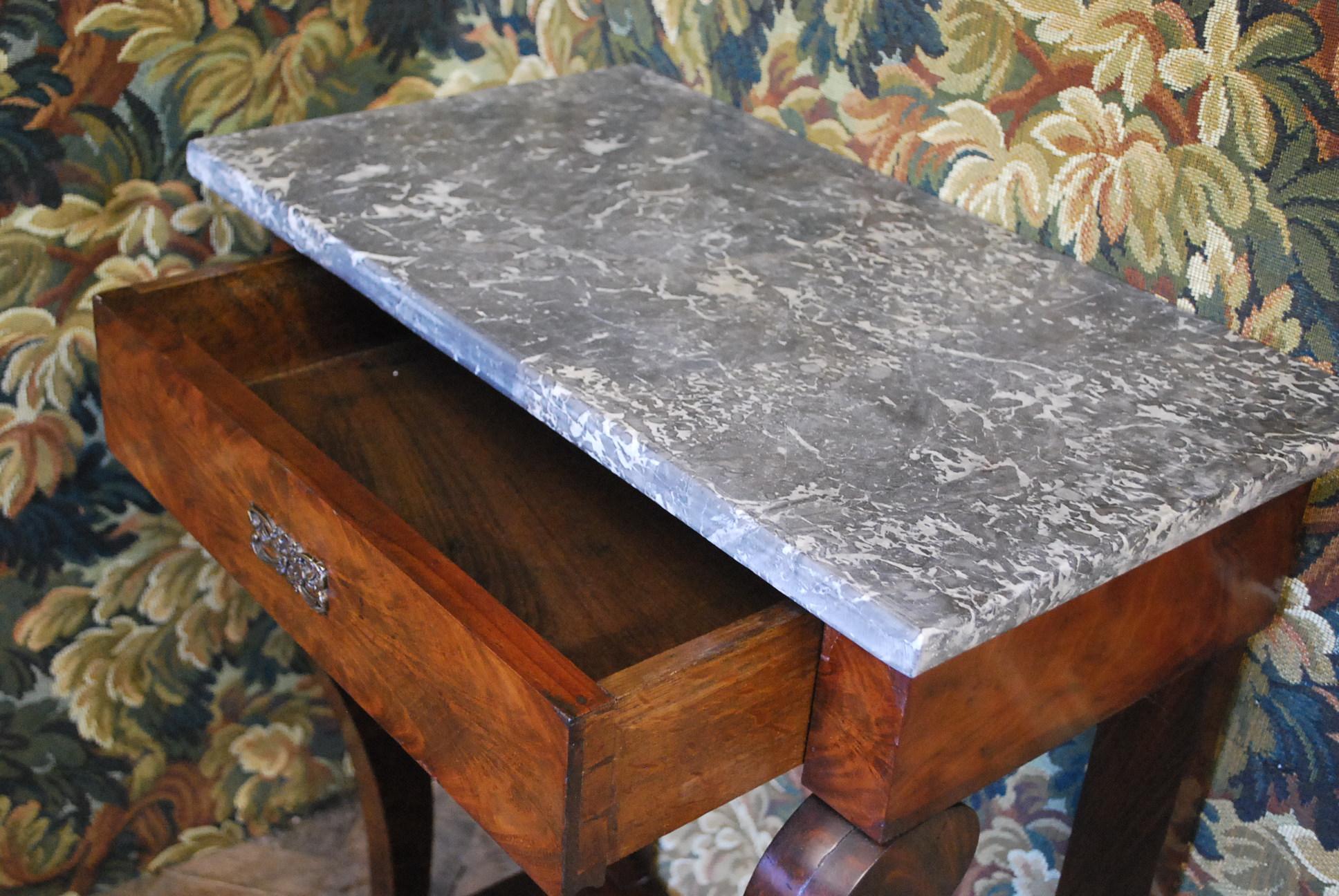 19th Century French Empire console table