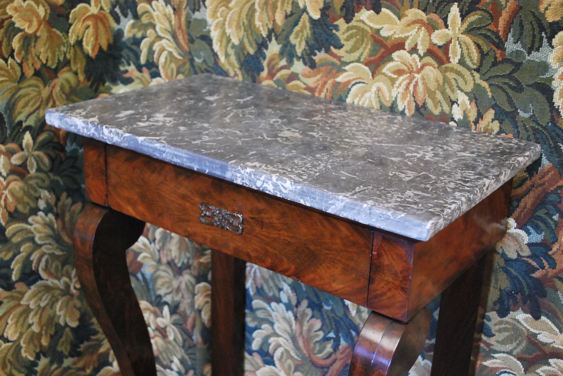 French Empire console table 2