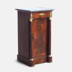 French Empire Cuban Mahogany "Somno" Side Table, circa 1805