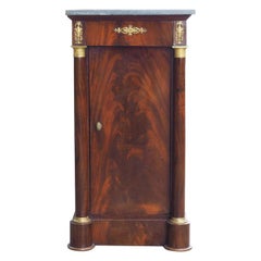 French Empire Cuban Mahogany "Somno" Side Table, circa 1805