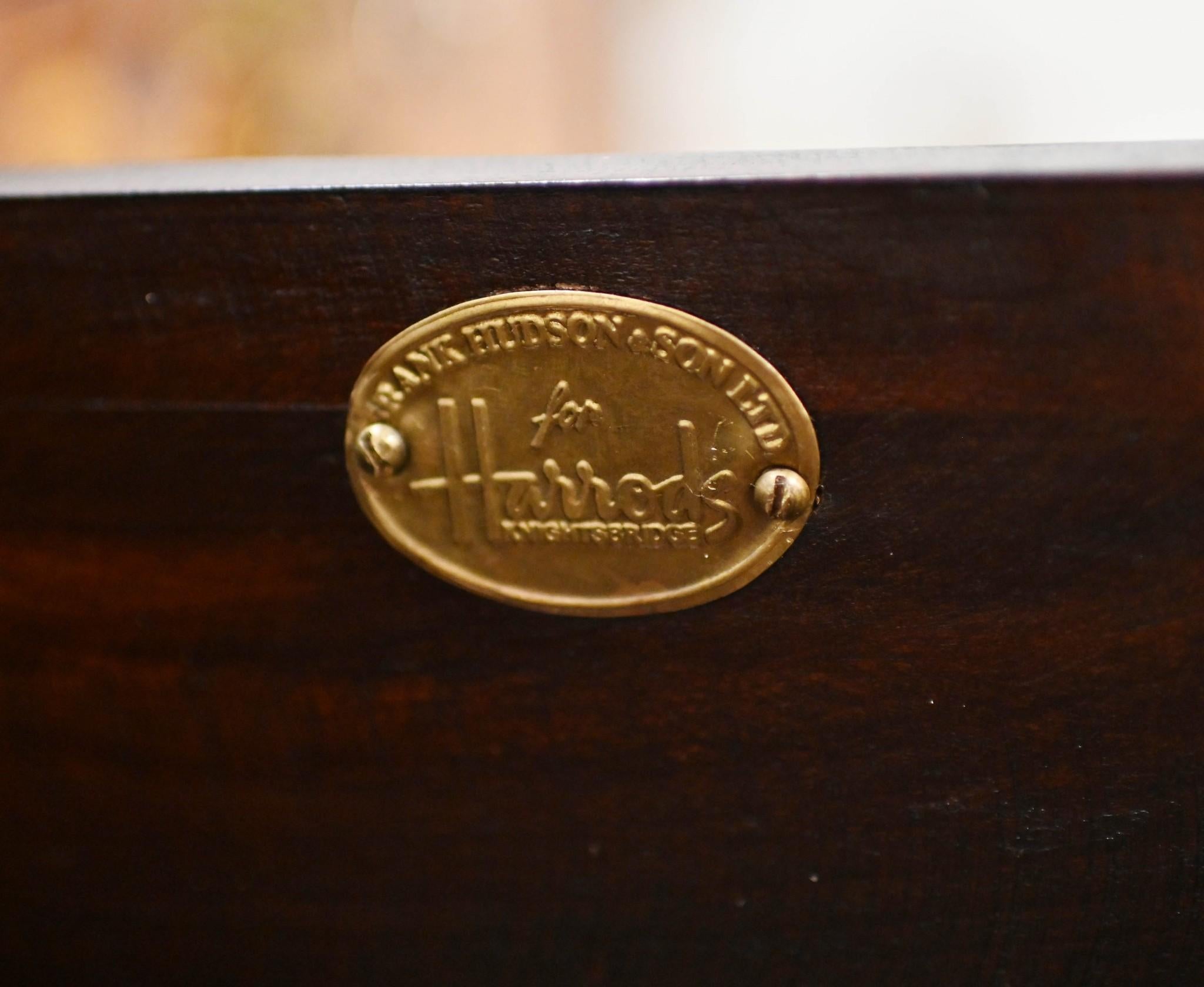 Französisch Empire Schreibtisch Marketerie Inlay Harrods Bureau Plat Schreibtisch im Angebot 6