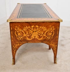 French Empire Desk Marquetry Inlay Harrods Bureau Plat Writing Table