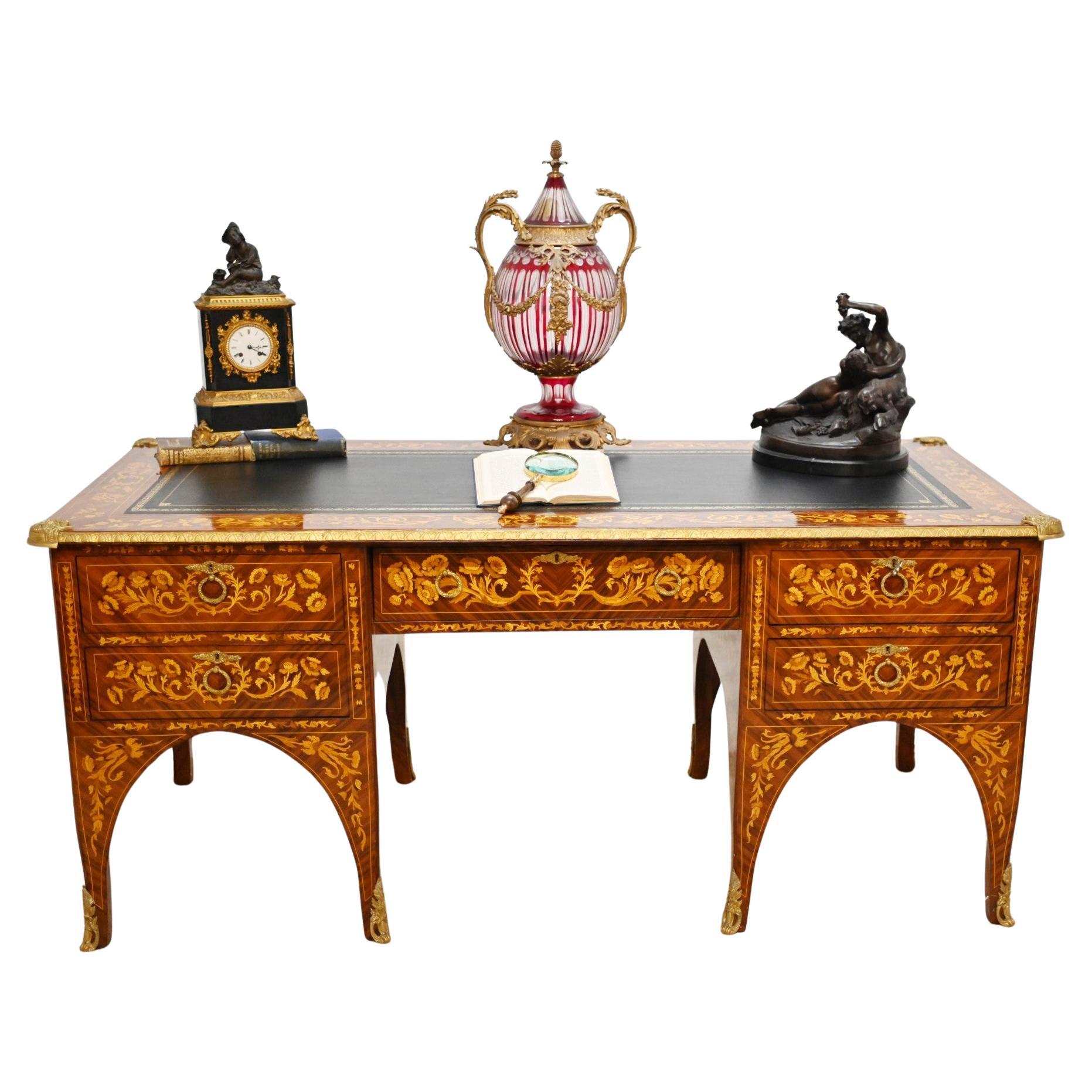 Französisch Empire Schreibtisch Marketerie Inlay Harrods Bureau Plat Schreibtisch