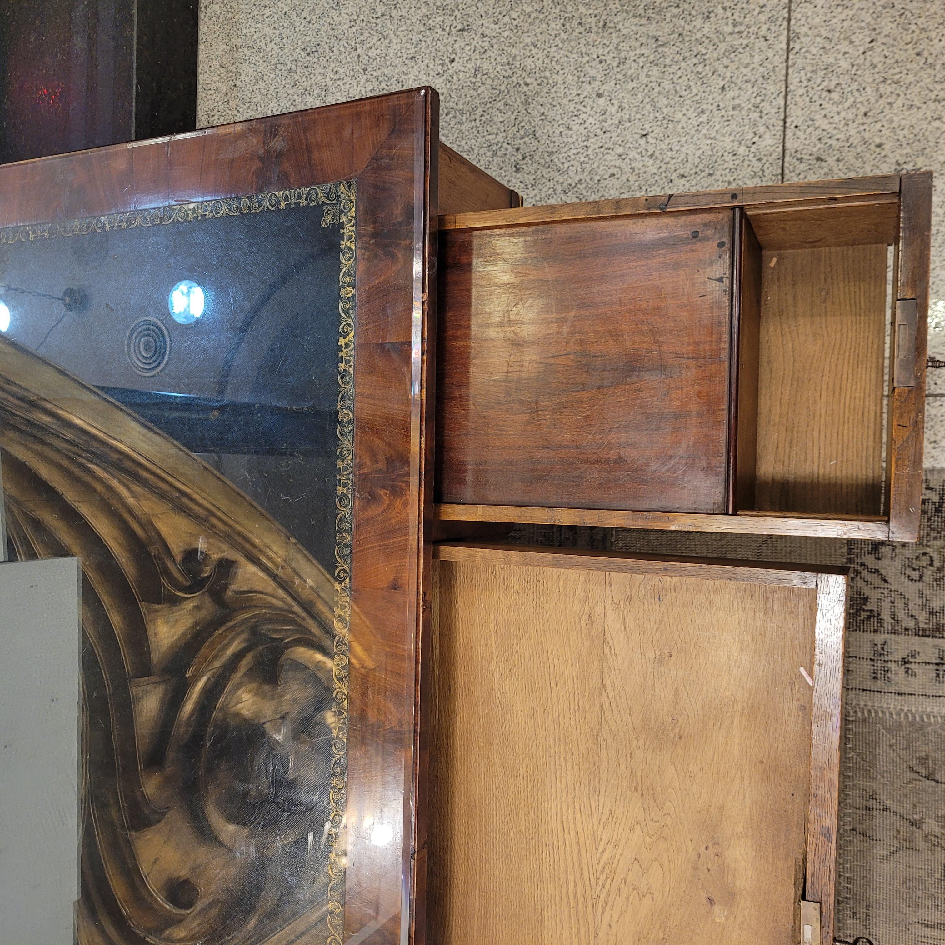 Escritorio Imperio Francés mesa de trabajo, madera ,  ormolu , Bureau Plat en venta 7