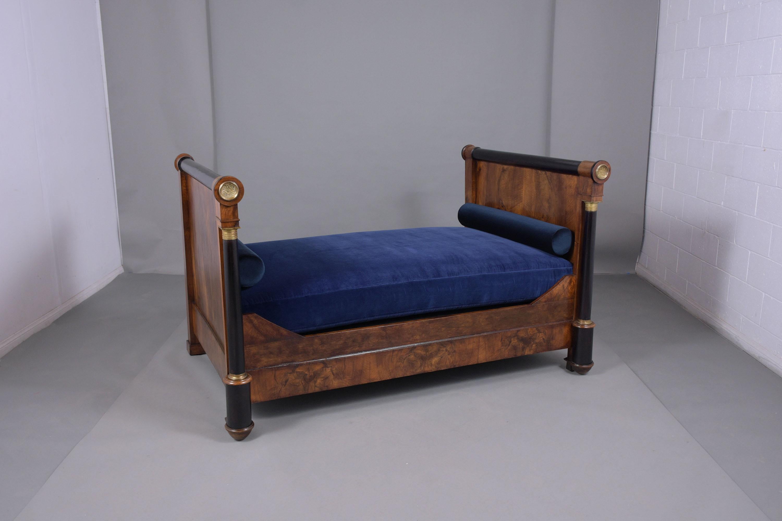 Brass French Empire Directoire Daybed