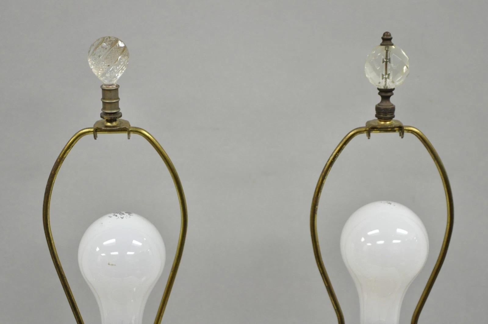 French Empire English Silver Plated Corinthian Column Table Lamp - Near Pair For Sale 2