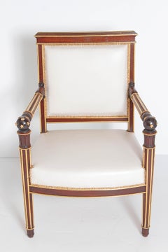 Fauteuil dell'Impero francese di Ébéniste Jacob Desmalter, 1820 circa