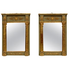 French Classical Parcel-Gilt Wall Mirrors