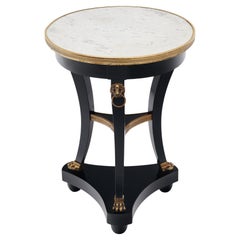 Französisches Empire Gueridon Dreibein Tisch