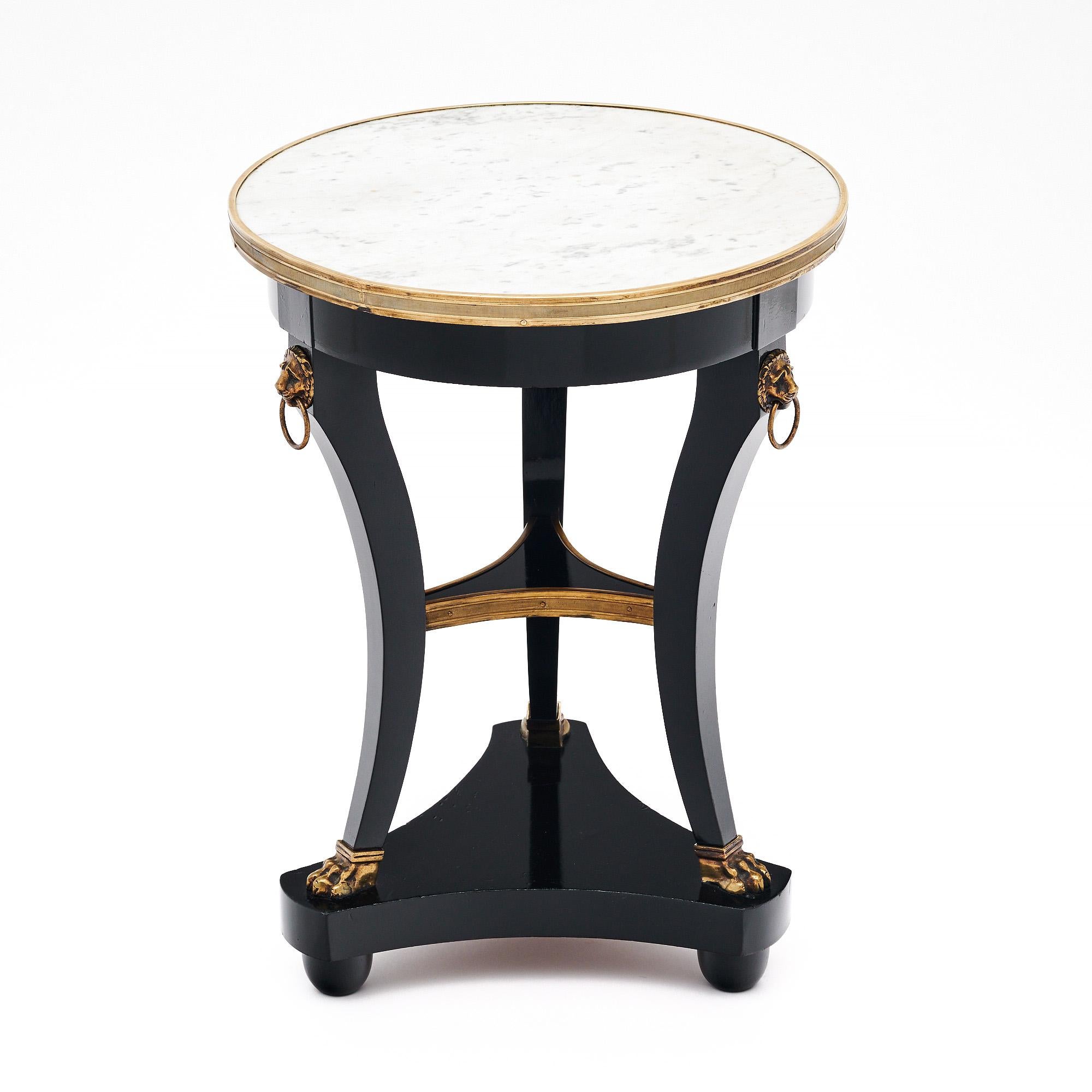 Fin du XIXe siècle Table tripode Empire en Gueridon en vente